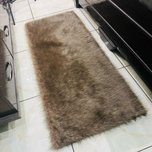 Load image into Gallery viewer, Animal Bedside Faux Fur Runner, Luxury Fluffy Runner - 60x150 Cm