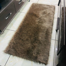 Load image into Gallery viewer, Animal Bedside Faux Fur Runner, Luxury Fluffy Runner - 60x150 Cm
