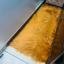 Load image into Gallery viewer, Golden Bedside Faux Fur Runner, Luxury Fluffy Runner - 60x150 Cm (2x5 feet)