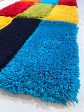 Load image into Gallery viewer, Multi Color Box Beautiful Premium Shaggy Rug