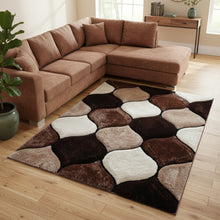 Load image into Gallery viewer, 3D Coffee Beautiful Premium Shaggy Rug