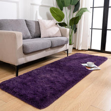 Load image into Gallery viewer, Purple Multi Beautiful Premium Shaggy Rug