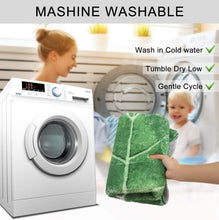 Load image into Gallery viewer, Super Soft Anti Skid (40x60 cm) Microfiber Mat for Bathroom/Bedroom/Kitchen - Leaf Green