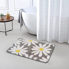 Load image into Gallery viewer, Super Soft Anti Skid (40x60 cm) Microfiber Mat for Bathroom/Bedroom/Kitchen - Gray