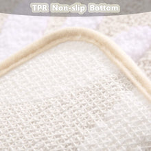 Load image into Gallery viewer, Super Soft Anti Skid (40x60 cm) Microfiber Mat for Bathroom/Bedroom/Kitchen - Off White