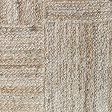 Load image into Gallery viewer, Premium Natural Jute Box Latest Pattern Area Rug/Mat/Carpet