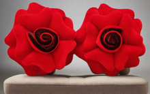 Load image into Gallery viewer, Beautiful 3D Colorful Red-Rose Flower Cushions