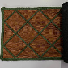 Load image into Gallery viewer, Luxurious Microfiber Braided Runner Hunter with Ochre - 2 Feet x 5 Feet