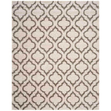 Load image into Gallery viewer, RUGSKART SHAG MOROCCAN IVORY /GREY AREA RUG