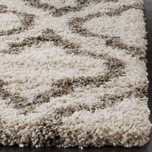 Load image into Gallery viewer, RUGSKART SHAG MOROCCAN IVORY /GREY AREA RUG