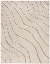 Load image into Gallery viewer, SOFT SHAG MOROCCAN IVORY ZERO CUT AREA RUG