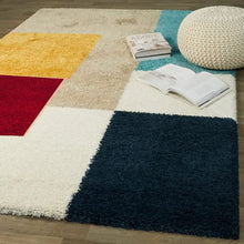 Load image into Gallery viewer, Multi Box Beautiful Premium Shaggy Rug