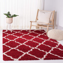 Load image into Gallery viewer, Red With Ivory - Micro Indoor Home Living Room Area Rug