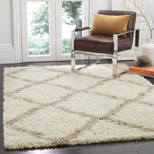 Load image into Gallery viewer, Ivory With Beige - Micro Indoor Home Living Room Area Rug