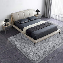 Load image into Gallery viewer, Silver - Soft Plain Premium Shag Collection 5 cm Pile Height for Living Room| Home and Bedroom, Rectangular Shaggy Rug/Carpet