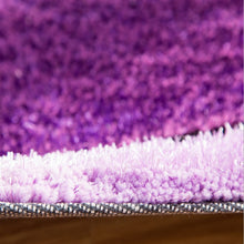 Load image into Gallery viewer, Rose Purple baho Design shag rug