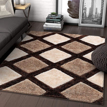Load image into Gallery viewer, Coffee 3D Brown Multi Area Rug/carpet/mat