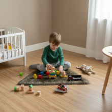 Load image into Gallery viewer, Animal Triangle Faux Fur Rug, Luxury Fluffy Area Rug - 90x90 cm