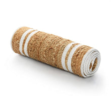 Load image into Gallery viewer, Table Runner, Braided Handmade Handwoven Mat for Dining Table ( Beige, 54x12 inches)