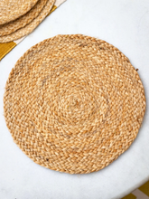 Load image into Gallery viewer, Beige Braided Handmade Handwoven Mat for Dining Table (72'x18')