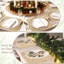 Load image into Gallery viewer, Beige Squire Hand Braided Table Mats - 15” Diameter - 38cm