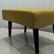 Load image into Gallery viewer, Small Utility stool Padded - Mustard
