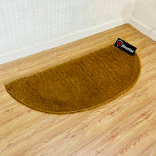 Load image into Gallery viewer, D Shape Bedside Faux Fur Runner, Luxury Fluffy Runner - 60x150 Cm - Golden Small Fur