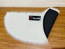 Load image into Gallery viewer, D Shape Bedside Faux Fur Runner, Luxury Fluffy Runner - 60x150 Cm - White