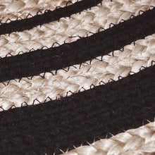 Load image into Gallery viewer, Braided Jute Oval Collection Classic Hand Woven Area Rug