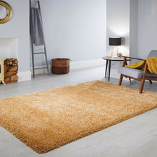 Load image into Gallery viewer, Golden Beautiful Micro Shag Rug