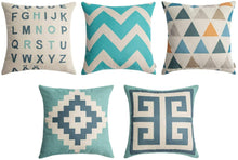 Load image into Gallery viewer, Decorative Digital Jute Cushion Covers