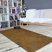 Load image into Gallery viewer, Golden Faux SmallFur Rug, Luxury Fluffy Rugs