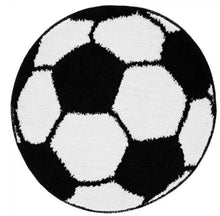 Load image into Gallery viewer, Football Modern Design - Premium Soft Latest Round Shaggy Rug
