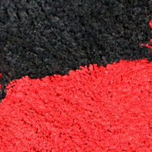 Load image into Gallery viewer, Red Football Modern Design - Premium Soft Latest Round Shaggy Rug