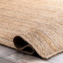 Load image into Gallery viewer, 100% Natural Jute Collection Classic Hand Woven Area Rug
