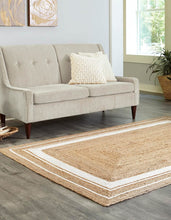 Load image into Gallery viewer, Braided Jute Collection Classic Hand Woven with Coastal Design Area Rug