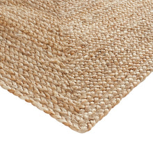 Load image into Gallery viewer, Braided Natural Jute Rectangle Collection Classic Hand Woven Area Rug