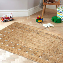 Load image into Gallery viewer, Braided Natural Jute Fiber Collection Hand Woven Area carpet