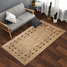 Load image into Gallery viewer, Braided Natural Jute Fiber Collection Hand Woven Area carpet
