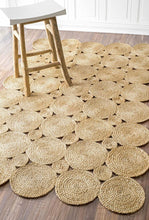 Load image into Gallery viewer, Braided Jute Tikki Collection Classic Hand Woven Area Rug