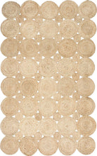 Load image into Gallery viewer, Braided Natural Jute Area carpet