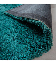 Load image into Gallery viewer, Turquoise Plain Premium Micro Shag Rug
