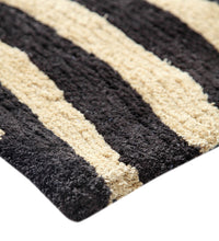 Load image into Gallery viewer, Beige & Brown Premium Modern Shaggy Rug