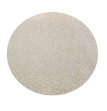 Load image into Gallery viewer, Plain Ivory - Premium Round Shaggy Rug