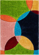 Load image into Gallery viewer, Multi Rainbow 3D Cut Collection Classical Shaggy Carpet