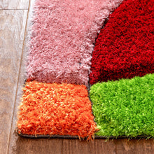 Load image into Gallery viewer, Multi Rainbow 3D Cut Collection Classical Shaggy Carpet