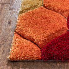 Load image into Gallery viewer, Multicolor Rainbow 3D Cut Collection Classical Shaggy Carpet