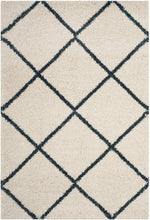 Load image into Gallery viewer, Ivory Latest Cross Modern Shaggy Rug