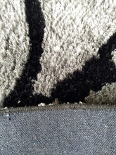 Load image into Gallery viewer, Stylish Gray Multi Design Shag Rug