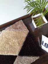 Load image into Gallery viewer, Stylish Coffee Multi Design Shag Rug